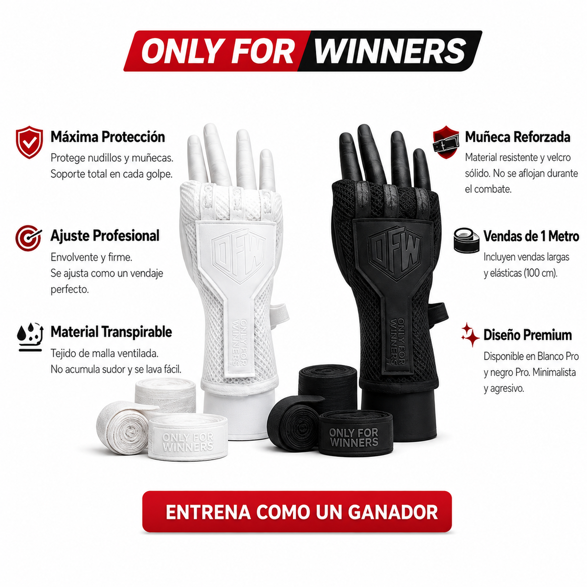 OnlyForWinners QuickWrap™ Bandages